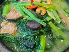 潮州春菜排骨煲-潮州府·潮菜·砂锅粥(徐家汇店)