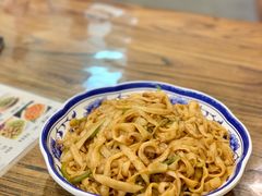 豆角肉丝炒刀削面-晋B2008刀削面(小南庄店)