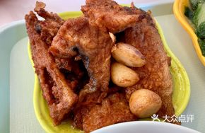Garlic Baby Catfish Cubes