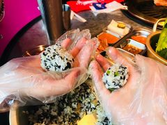 海苔手握饭-鱼饪杰烤鱼餐厅