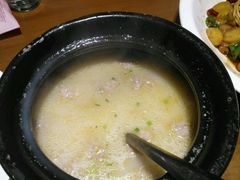 川圆野菌汤-鑫小城故事·砂锅·排骨藕汤(兴业路店)