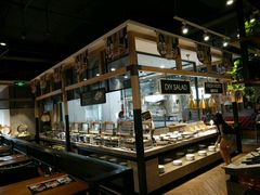 面包甜点陈列柜-比格比萨自助(密云店)