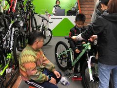 -道路口单车爱瓦士dahon大行