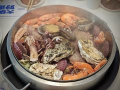 大锅蒸海鲜餐-大锅强·蒸海鲜青岛菜(金沙滩店)