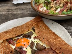 鸡蛋蘑菇熏肉荞麦可丽饼-RAC BAR(安福路店)