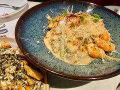 芝士蘑菇鲜虾意大利面-BE BRIGHT KITCHEN(正佳广场店)
