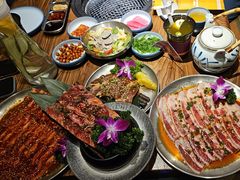 -明洞阿姨·韩式酱蟹烤肉·创意料理(三元桥店)