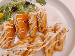 芝士鳕鱼烙-大铁勺新津菜(东丽阳光新业广场店)