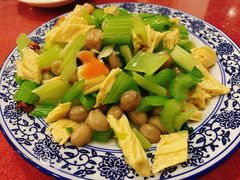 芹菜腐竹-北大地皖峰饭馆