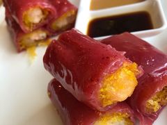 金沙鲜虾红米肠粉-喜粤糖朝餐厅(三八广场店)