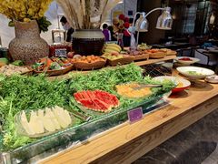 自助取餐区-茅庐川菜