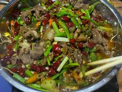 干锅牛肉-久醉苗乡(河景餐厅)
