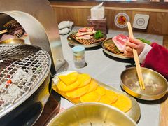 -草家酱蟹炭火烤肉店(珲春南路一店)