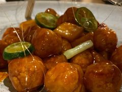 创意鲜果咕噜肉-广州文华东方酒店·江-由辉师傅主理