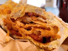 鸡蛋煎饼卷肉加脆皮-刘记肉夹馍(彰武店)
