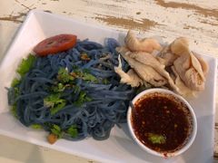 -蝶豆花蓝面条