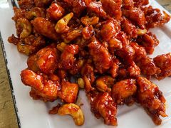 酱爆桃仁鸡丁-清真•蜀风园(丁字沽总店)