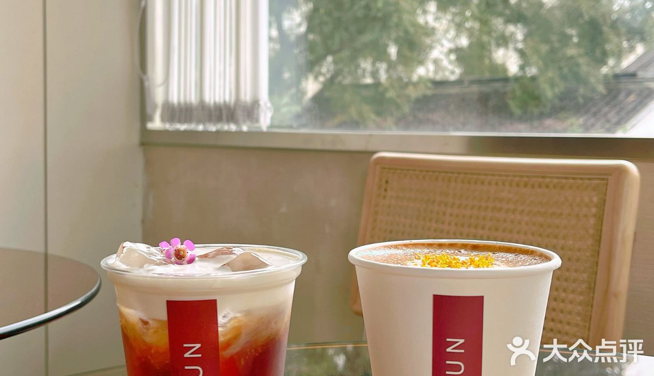 苏州街角的浪漫｜在“昆曲”咖啡店，喝一杯桂花特调☕️