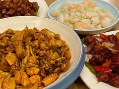 椒香虾仁爆鸡球-陈傻子餐厅(世纪都会店)