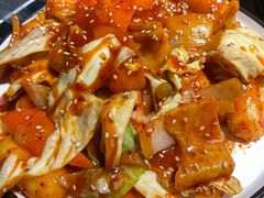 鱼饼炒年糕-博欧姆新派韩国料理·炸鸡(艾尚店)