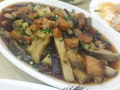 咸青鱼蒸茄子-上海阿潘舟山海鲜店(东宝兴路店)