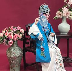 -后宫·古装汉服京剧儿童亲子全家福摄影