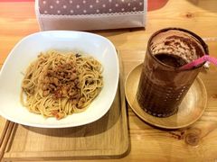 葱油面加了点肉-MIKAKU(万达广场上海宝山店)