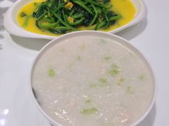 一品三鲜粥&nbsp;&&nbsp;黄汤小菠菜-赛百味(仙林金鹰店)