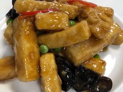 蒜茸爆豆腐-鸿运楼烤鸭店(天桥店)