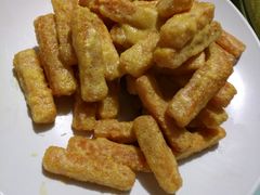 咸蛋黄焗南瓜-闻道食府烙饼卷带鱼(原车耳营店原大觉寺店)