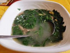 枸杞叶猪肝瘦肉汤-台山第一家兴华黄鳝饭·黄鳝婆(开平店)