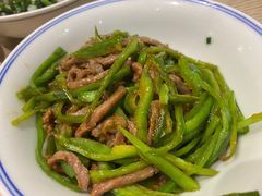 青椒牛肉丝-君东记本帮面馆(天钥桥路店)