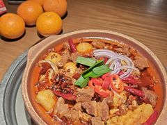 -蔡婶牛腩牛杂煲(长安万科店)