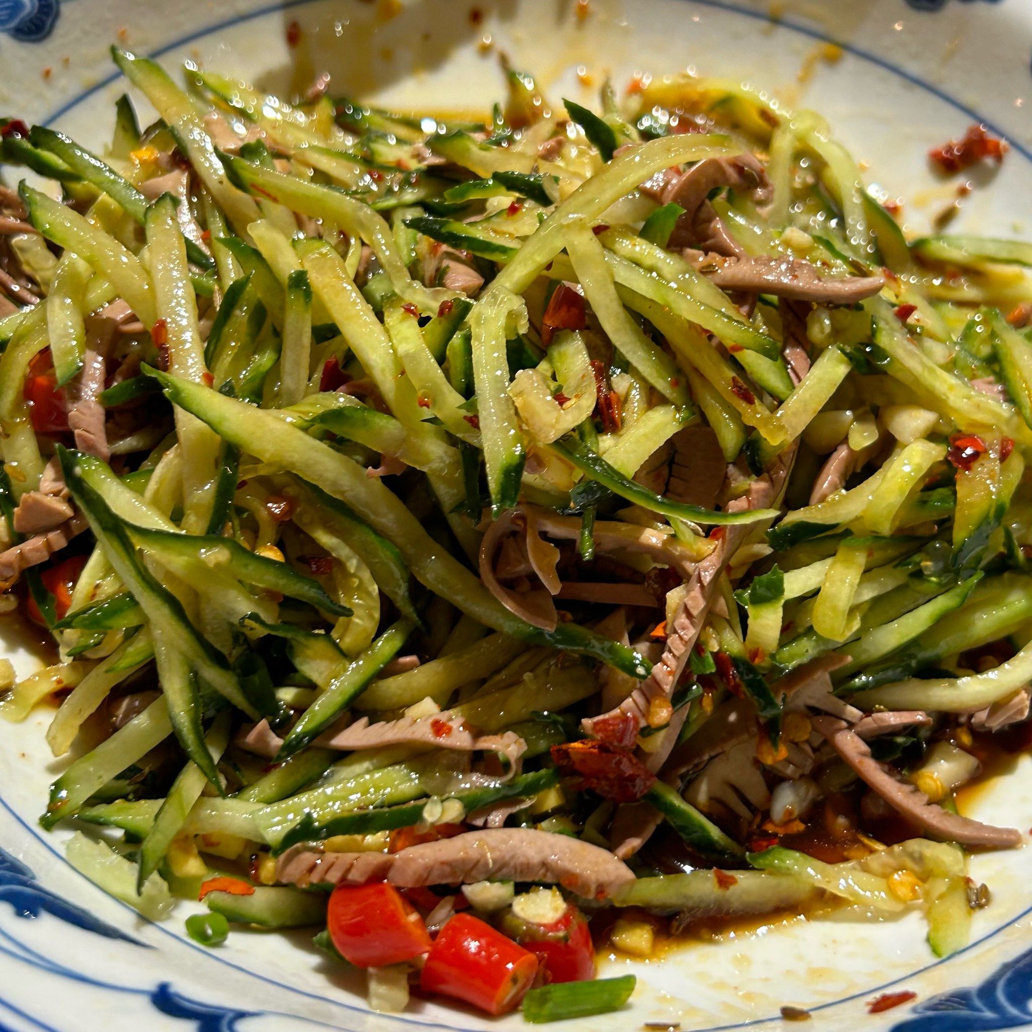38块钱一份的油泼腰花