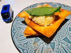 玉米团配香草冰激凌-墨纪Mojí墨西哥餐厅(官舍店)