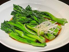油淋脆菜心-绿茶餐厅(深圳龙华天虹购物中心店)