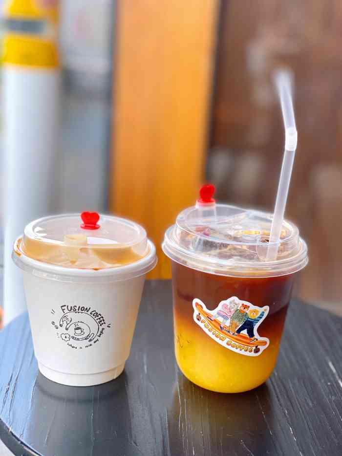 fusion coffee馥饮咖啡(航空路店)-"「南非国宝茶拿铁」味道太棒了!