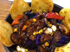 烧茄子玉米饼-锦小馆(安贞店)