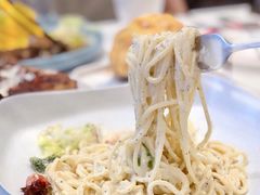 黑松露蘑菇奶油意大利面-柠檬树茶餐厅(海雅缤纷城店)