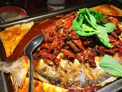 -探鱼·鲜青椒爽麻烤鱼(北京路天河城店)