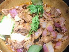 干锅孜然羊肉-楼兰新疆主题餐厅(苏州中心店)