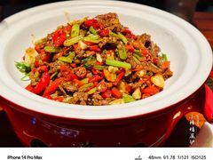 十八秒茶油生炒贵州黄牛肉-隐厨·中国菜馆(三里屯T+MALL店)