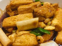 烧汁山水豆腐-竹林农庄