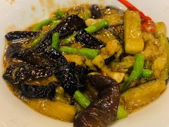 豇豆茄子-情妹耙泥鳅·江湖川菜(科华店)