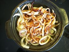 烤鲜鱿鱼-院落创意菜