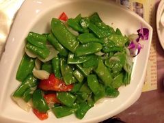 荷兰豆炒百合-燕风楼烤鸭店(建设总店)