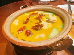 六月黄丝瓜盐卤豆腐煲-新荣记(建国门外大街店)