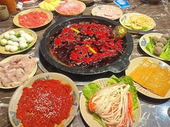 -渝大狮毛肚老火锅(遂宁万达店)
