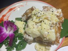 菠萝油条虾-觅山云南菜(泊富ICITY店)