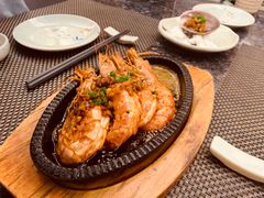 铁板蒜蓉大虾-菊上料理(蜀山银泰百货店)